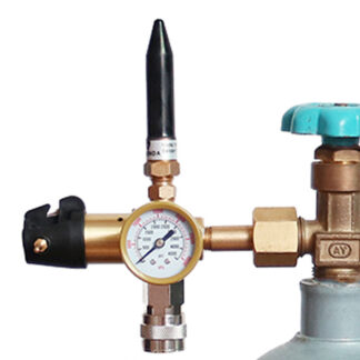 Embout de gonflage Multifonction + Manomètre pour ballon de baudruche / aluminium